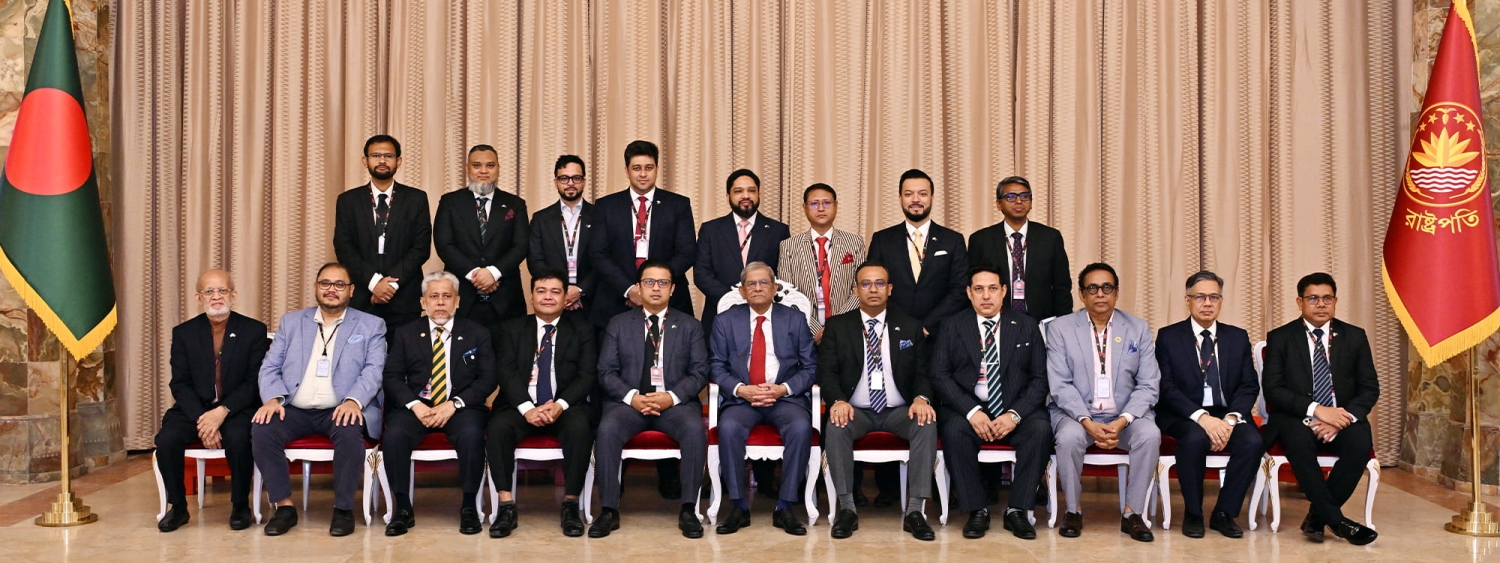 DCCI Board called on Hon'ble President of Bangladesh